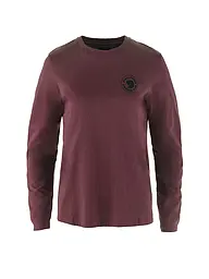 FJÄLLRÄVEN | T-shirt de sport pour femmes Logo 1960 | Rouge foncé