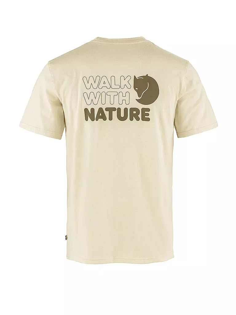 FJÄLLRÄVEN | T-shirt de sport pour homme Walk with Nature | Blanc