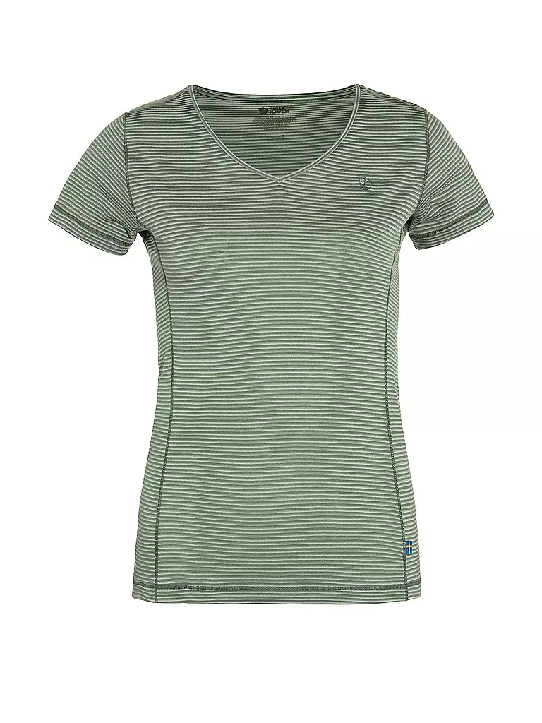 FJÄLLRÄVEN | T-shirt femme Abisko Cool W | Vert clair