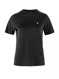 FJÄLLRÄVEN | T-shirt femme Bergtagen Merino 190 | Noir