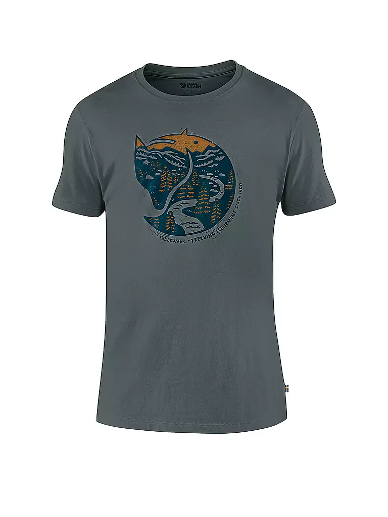 FJÄLLRÄVEN | T-shirt homme Arctic Fox | Pétrole