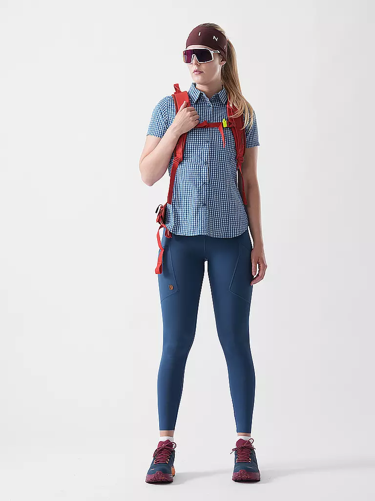 FJÄLLRÄVEN | Trekkingtight Abisko W 7/8 pour femme | Bleu foncé