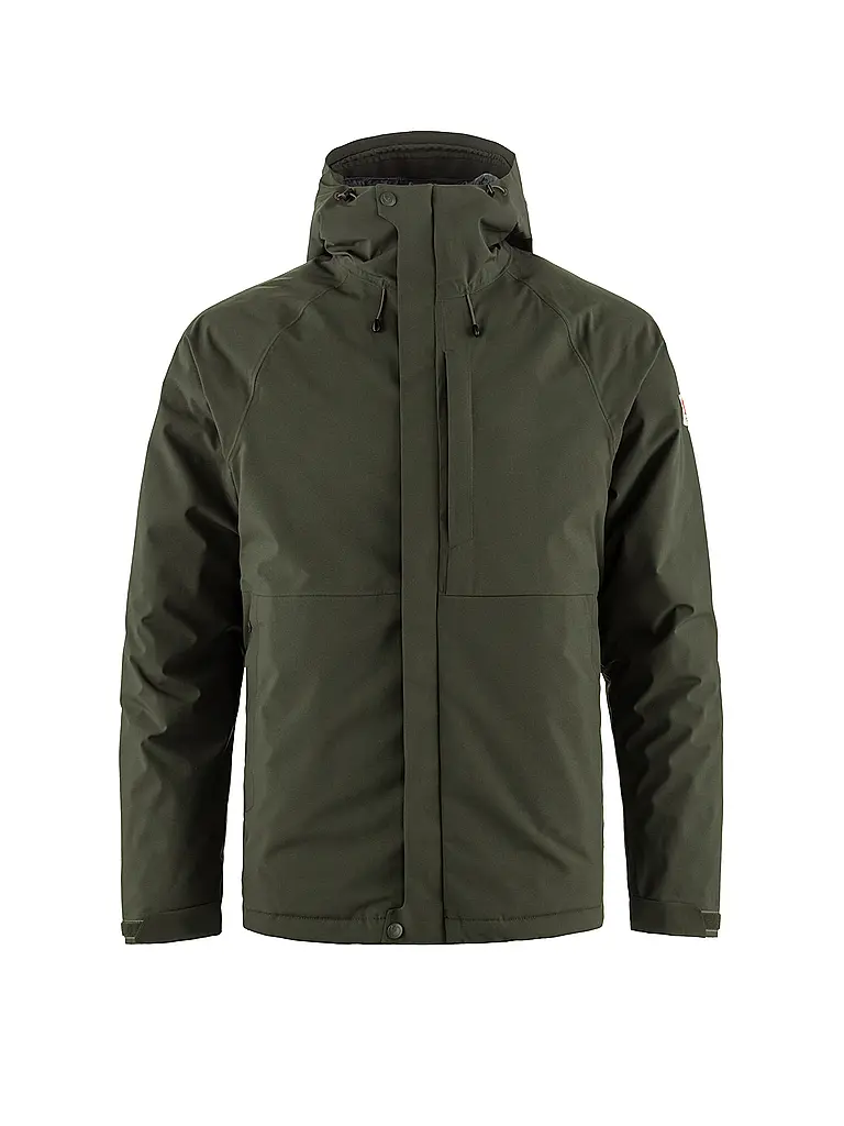 FJÄLLRÄVEN | Veste d'hiver homme Hydratic Padded Trail | Vert foncé