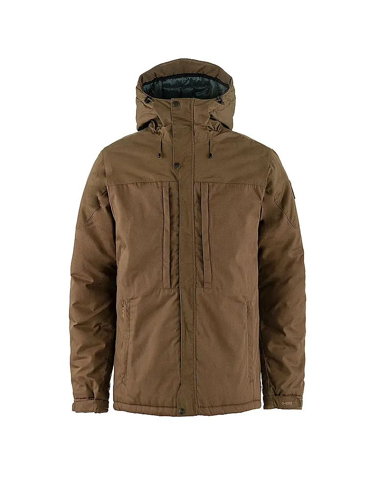 FJÄLLRÄVEN | Veste d'hiver rembourrée Skogsö pour hommes | Marron