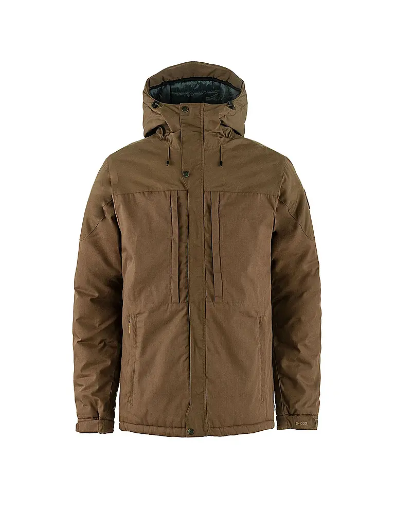 FJÄLLRÄVEN | Veste d'hiver rembourrée Skogsö pour hommes | Marron