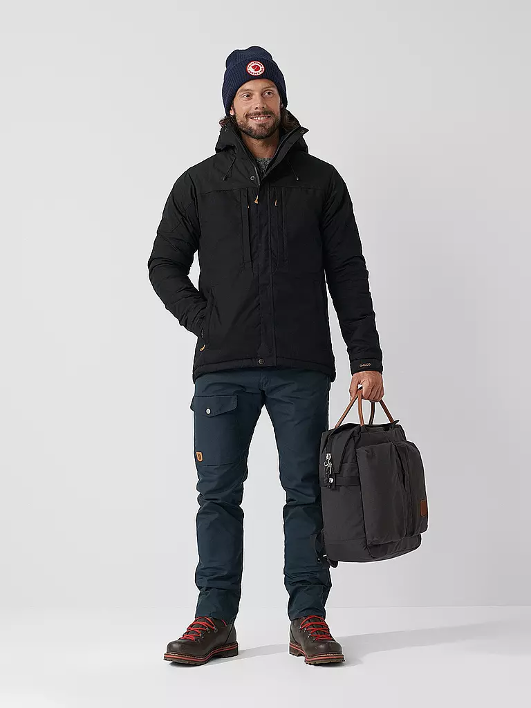 FJÄLLRÄVEN | Veste d'hiver rembourrée Skogsö pour hommes | Gris