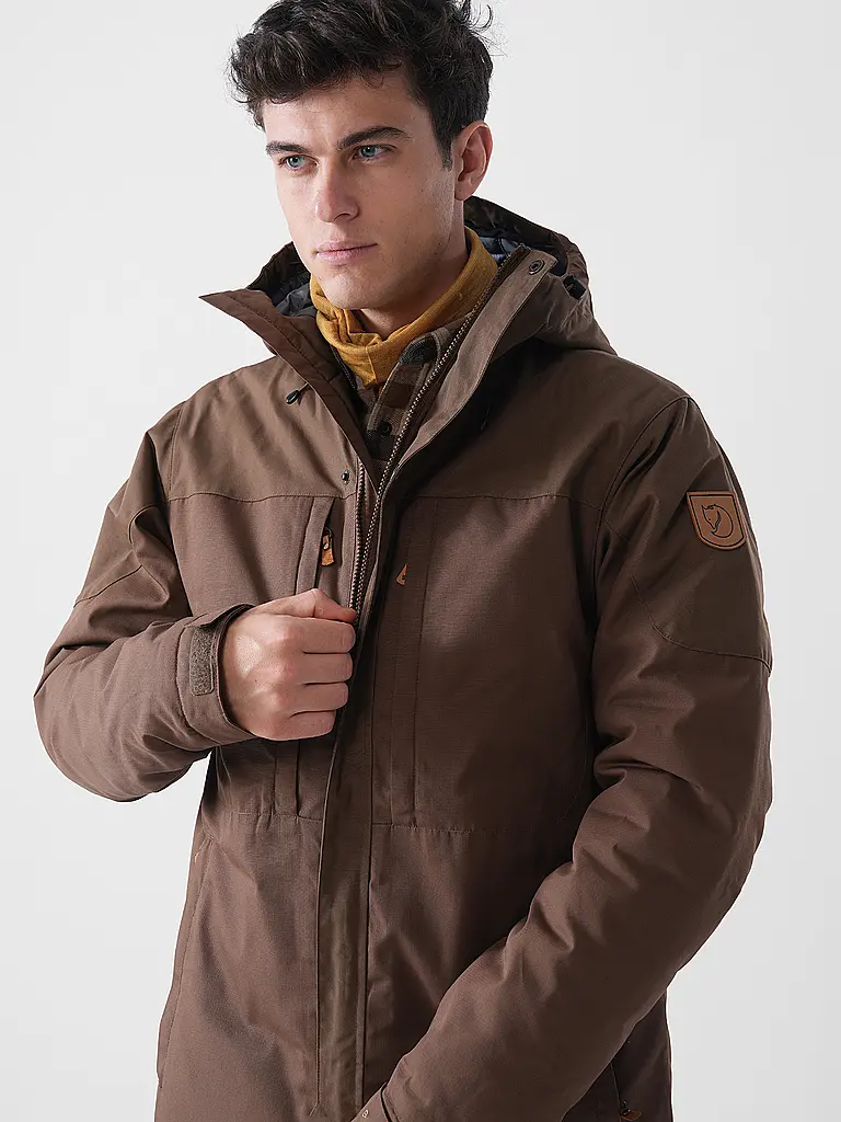 FJÄLLRÄVEN | Veste d'hiver rembourrée Skogsö pour hommes | 