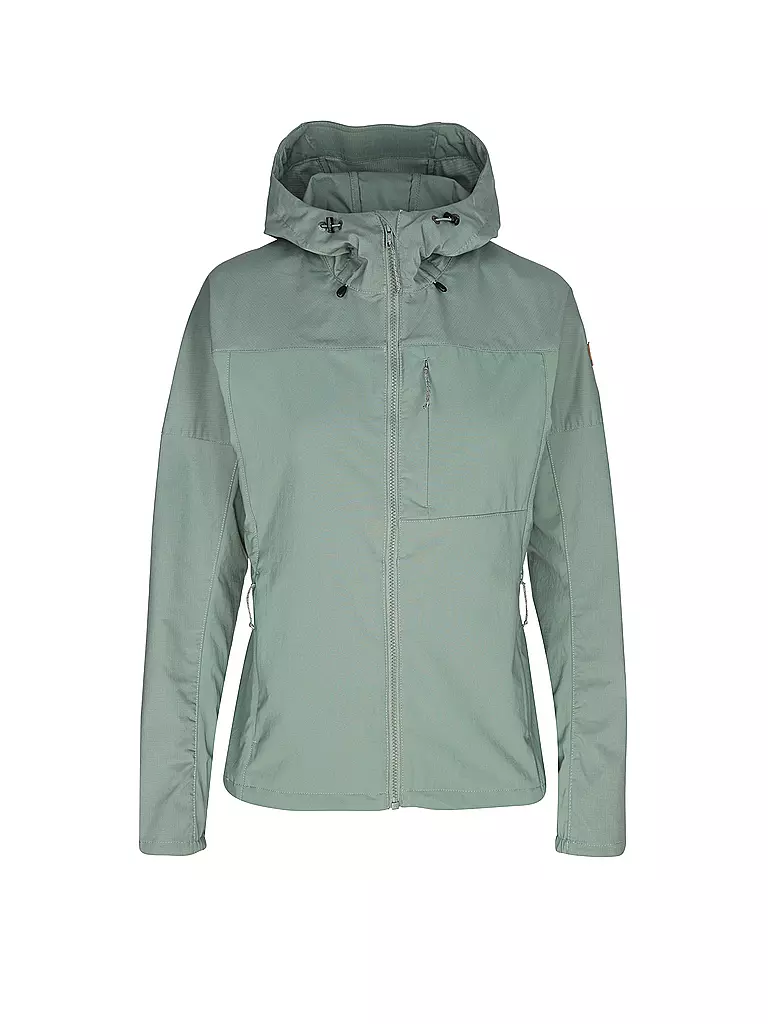 FJÄLLRÄVEN | Veste de randonnée femme Abisko Midsummer | Vert clair