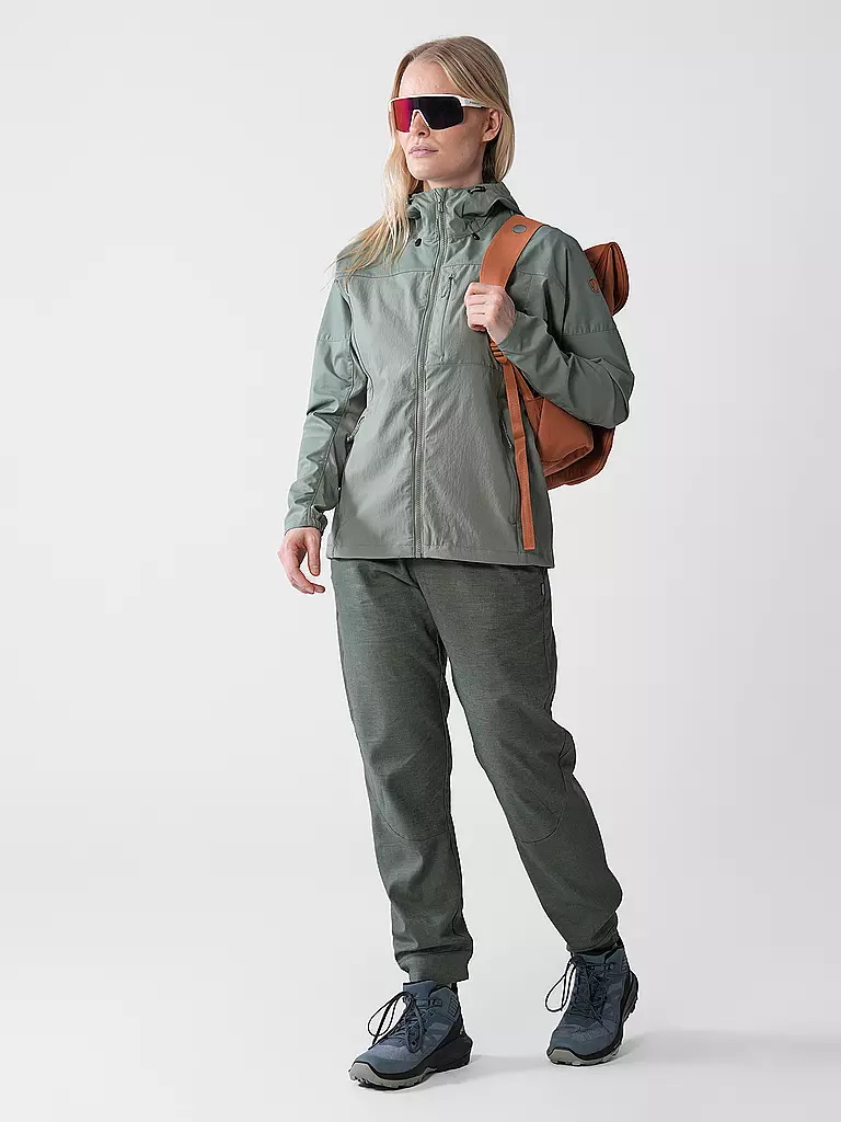 FJÄLLRÄVEN | Veste de randonnée femme Abisko Midsummer | Vert clair