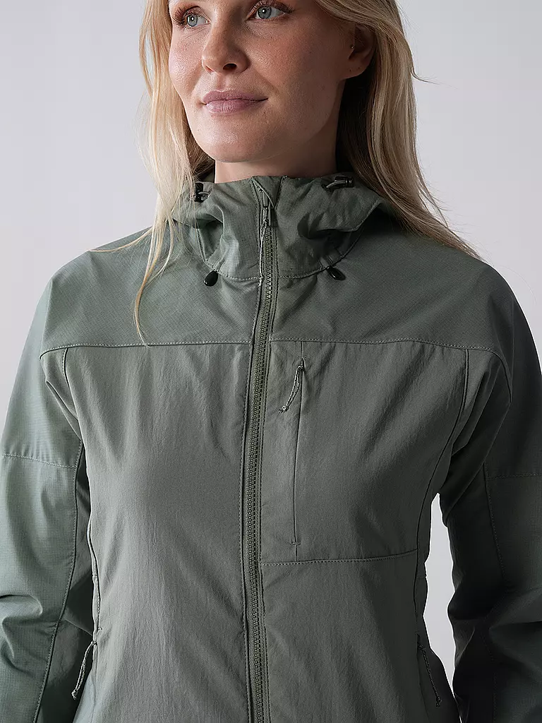 FJÄLLRÄVEN | Veste de randonnée femme Abisko Midsummer | Vert clair
