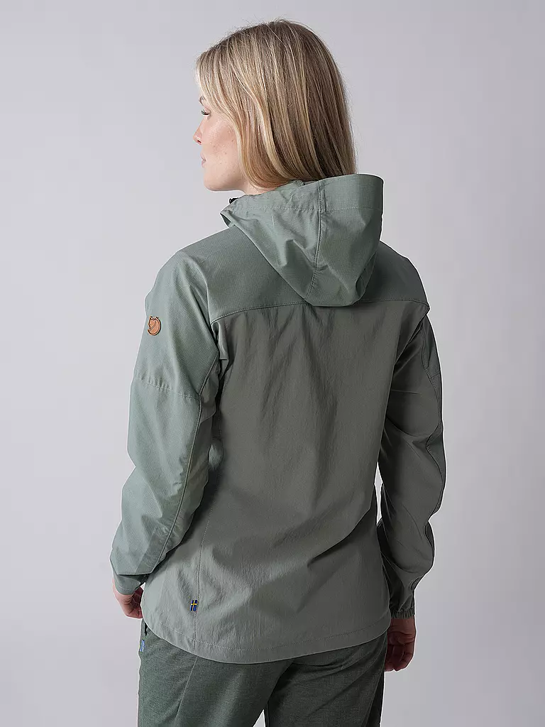 FJÄLLRÄVEN | Veste de randonnée femme Abisko Midsummer | Vert clair