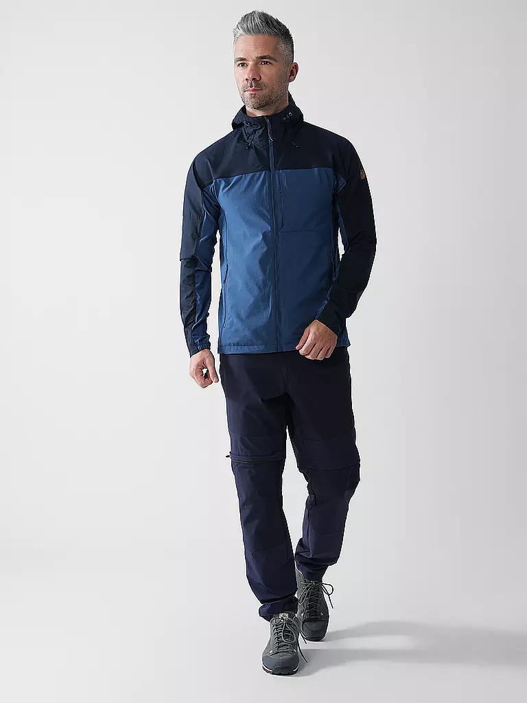FJÄLLRÄVEN | Veste homme Abisko Midsummer | Bleu foncé