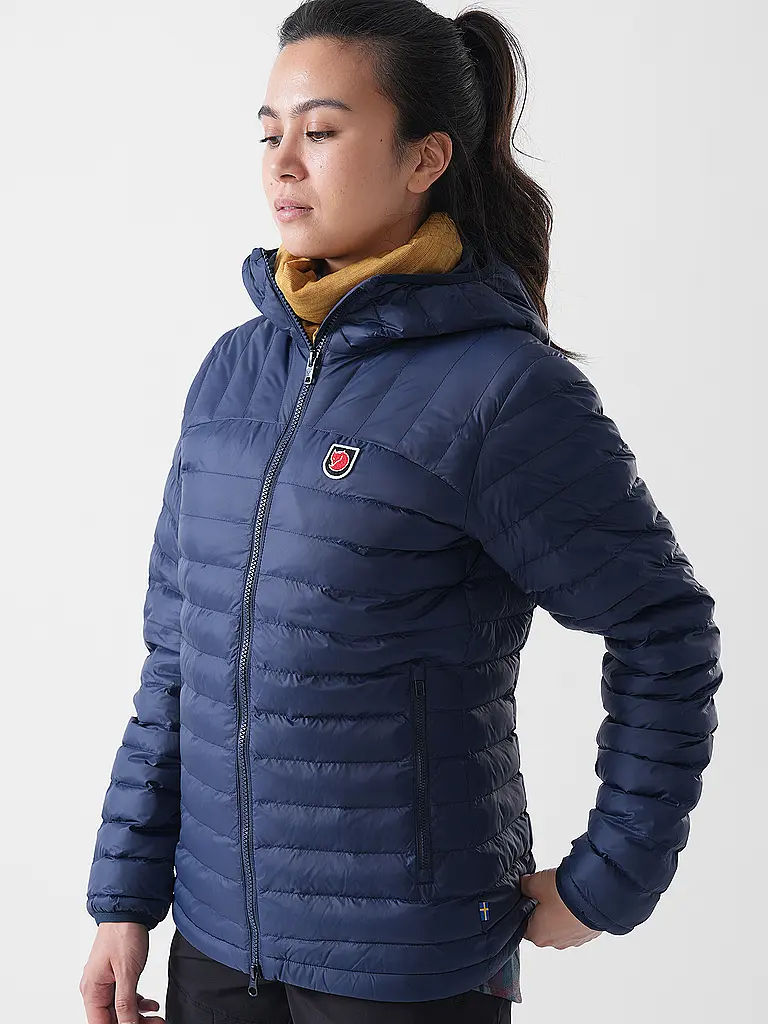 FJÄLLRÄVEN | Veste isolante Expedition Lätt à capuche pour femmes |