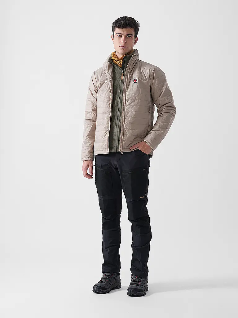 FJÄLLRÄVEN | Veste isolante Expedition X-Lätt pour homme | Beige