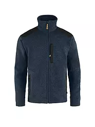 FJÄLLRÄVEN | Veste polaire Buck pour hommes | Bleu foncé
