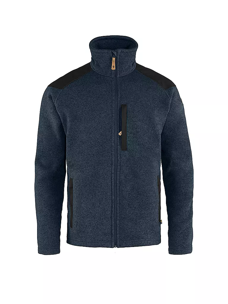 FJÄLLRÄVEN | Veste polaire Buck pour homme | Bleu foncé