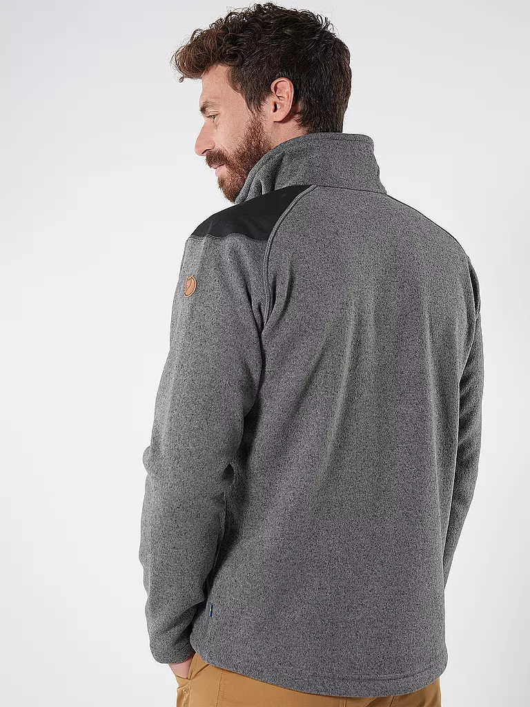 FJÄLLRÄVEN | Veste polaire Buck pour homme | Gris clair