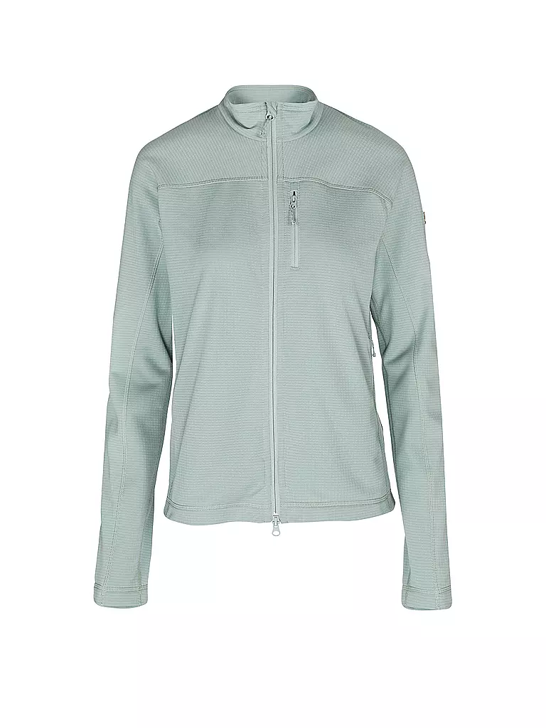 FJÄLLRÄVEN | Veste polaire femme Abisko Lite Fleece Jacket W | Vert clair