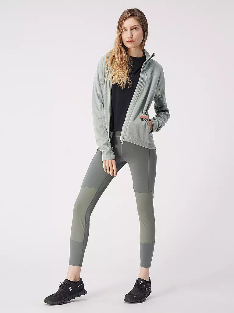 FJÄLLRÄVEN | Veste polaire femme Abisko Lite Fleece Jacket W | Vert clair