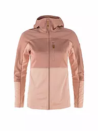 FJÄLLRÄVEN | Veste polaire pour femme Abisko Trail Hoodie | Rose