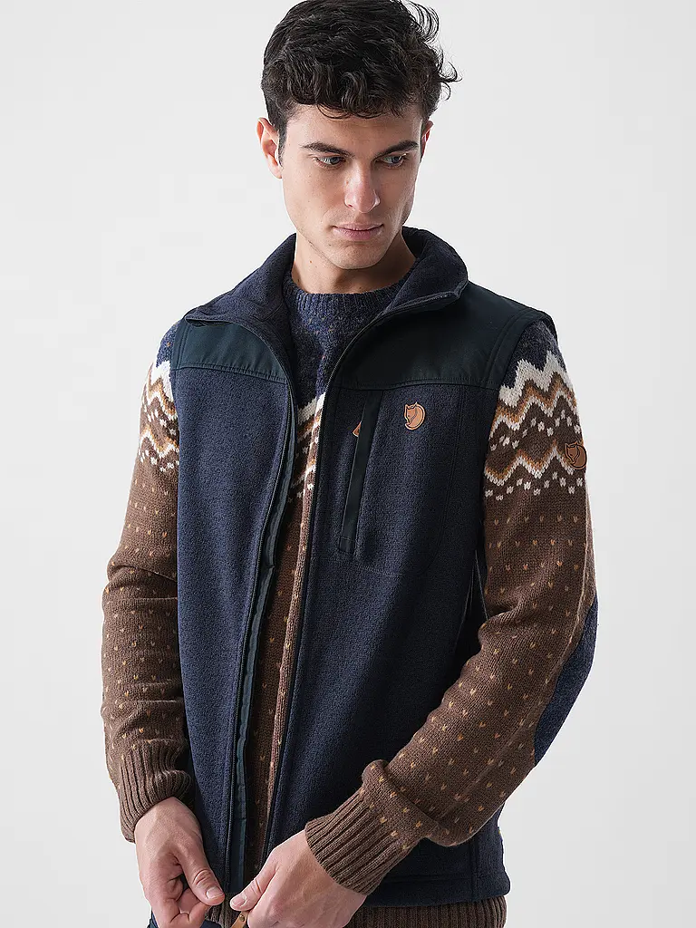 FJÄLLRÄVEN | Veste polaire sans manches Buck pour homme |