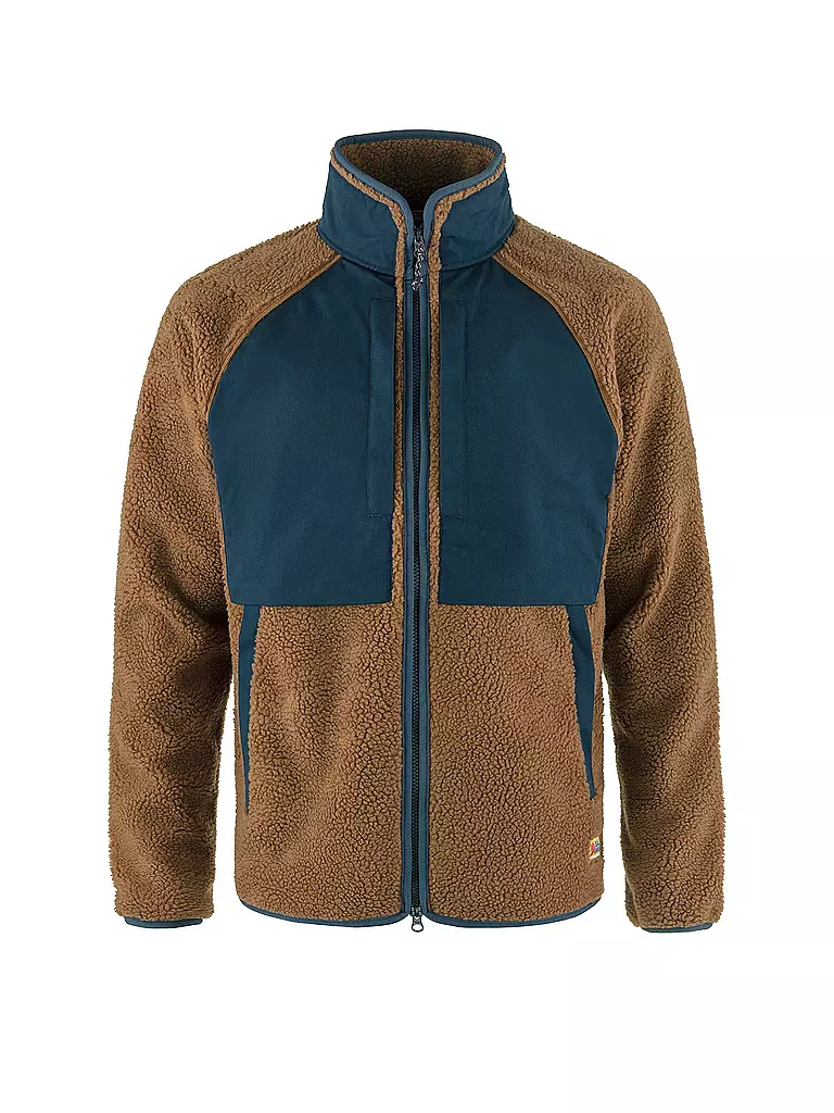 FJÄLLRÄVEN | Veste polaire Vardag Pile pour hommes | Moutarde