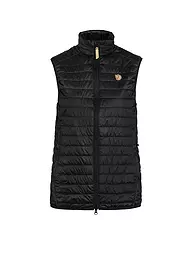 FJÄLLRÄVEN | Veste sans manches femme Abisko Padded Primaloft | Noir