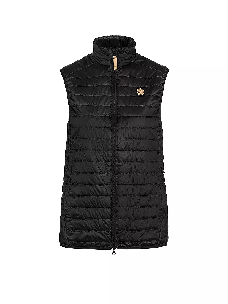 FJÄLLRÄVEN | Veste sans manches femme Abisko Padded Primaloft | Noir