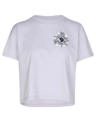 FJÄLLRÄVEN | T-shirt de sport Femme Fjällblomster Logo