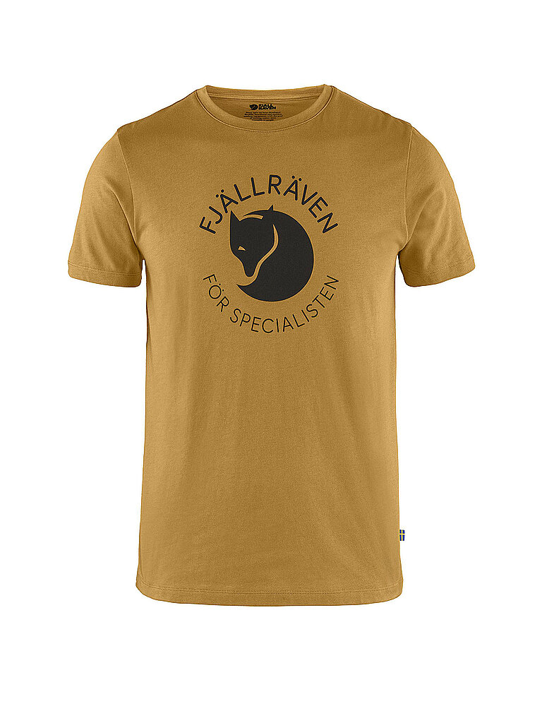 T-shirt de sport Fjäll Fox moutarde XL