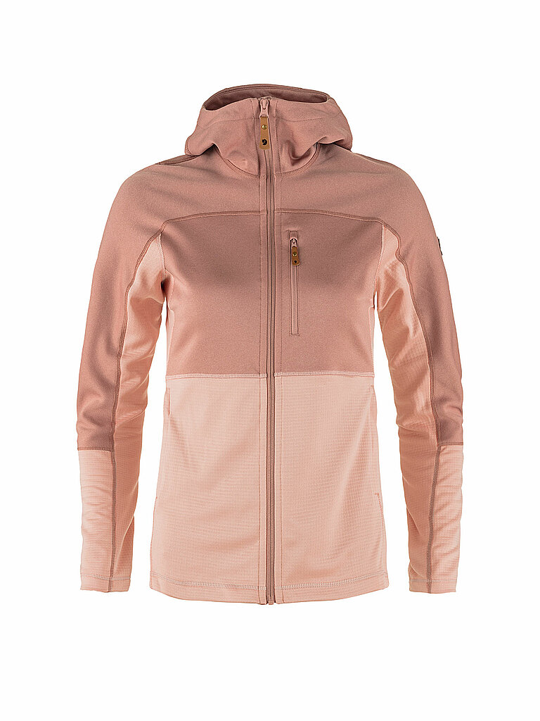 Veste polaire Abisko Trail Hoodie rose M