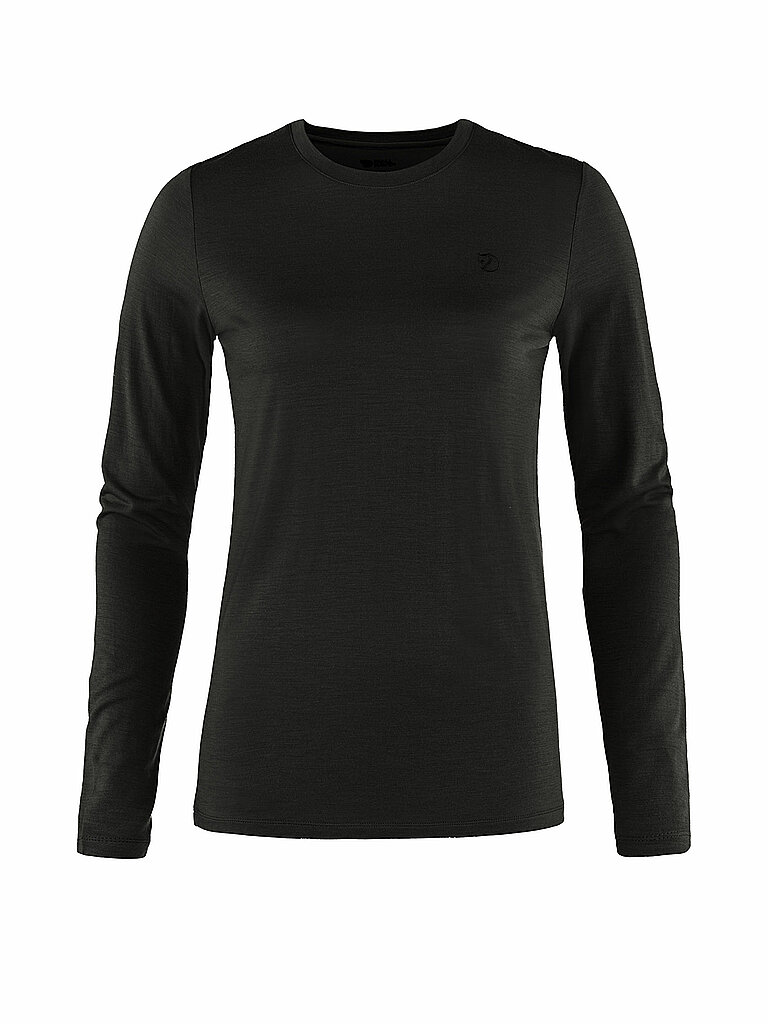 T-shirt de sport Abisko Wool noir L