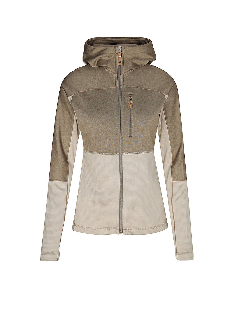Veste polaire Abisko Trail Hoodie marron clair XS