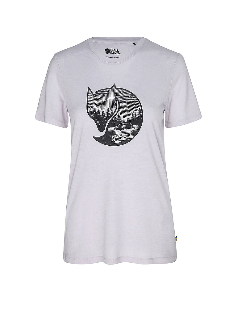 T-shirt de sport Abisko Wool Fox violet S