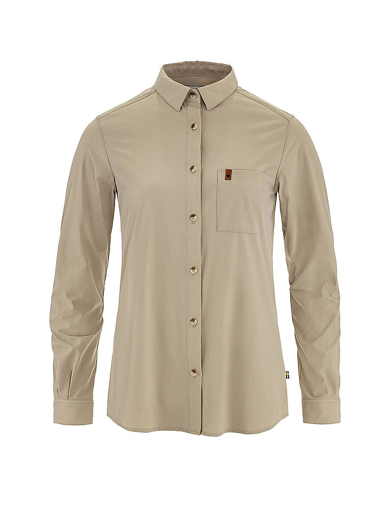 Blouse Oevik Lite Unis beige XL