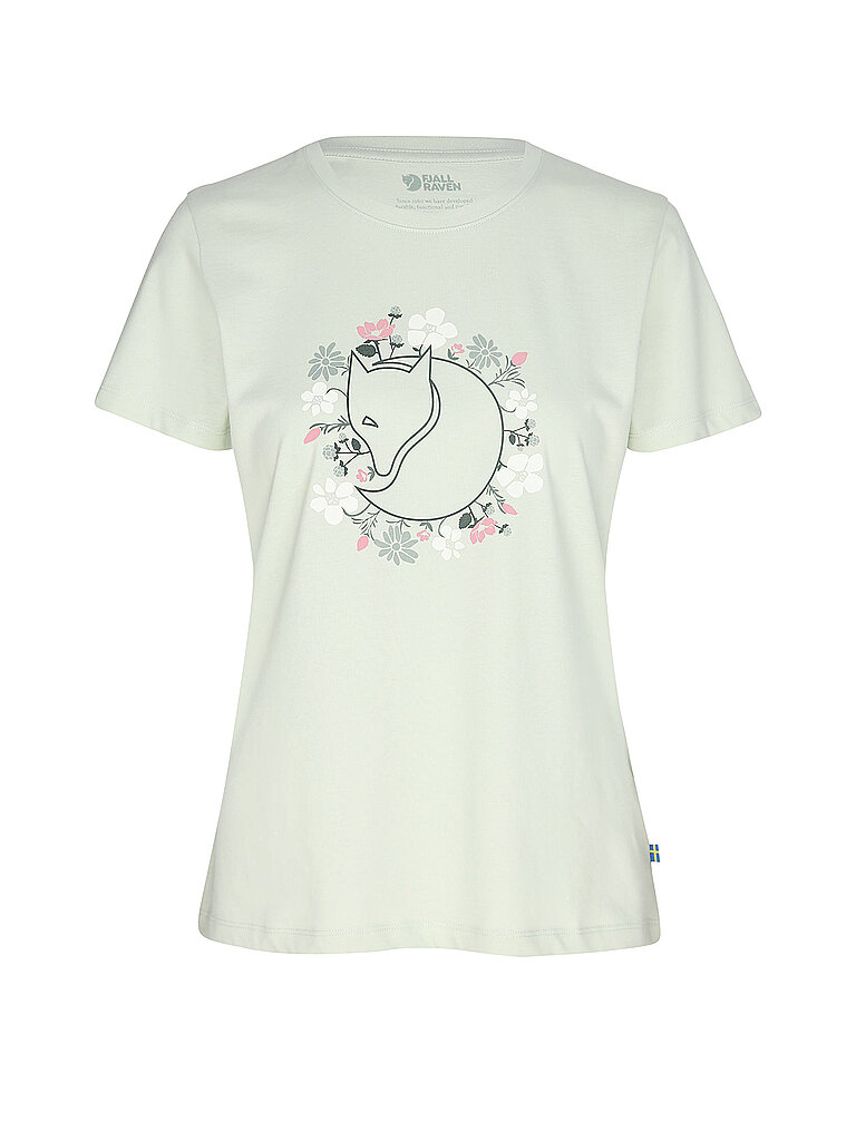 T-shirt Fjällblomster Foxs vert clair S