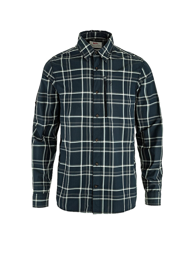 Chemise de randonnée outdoor Abiskos bleu marine L