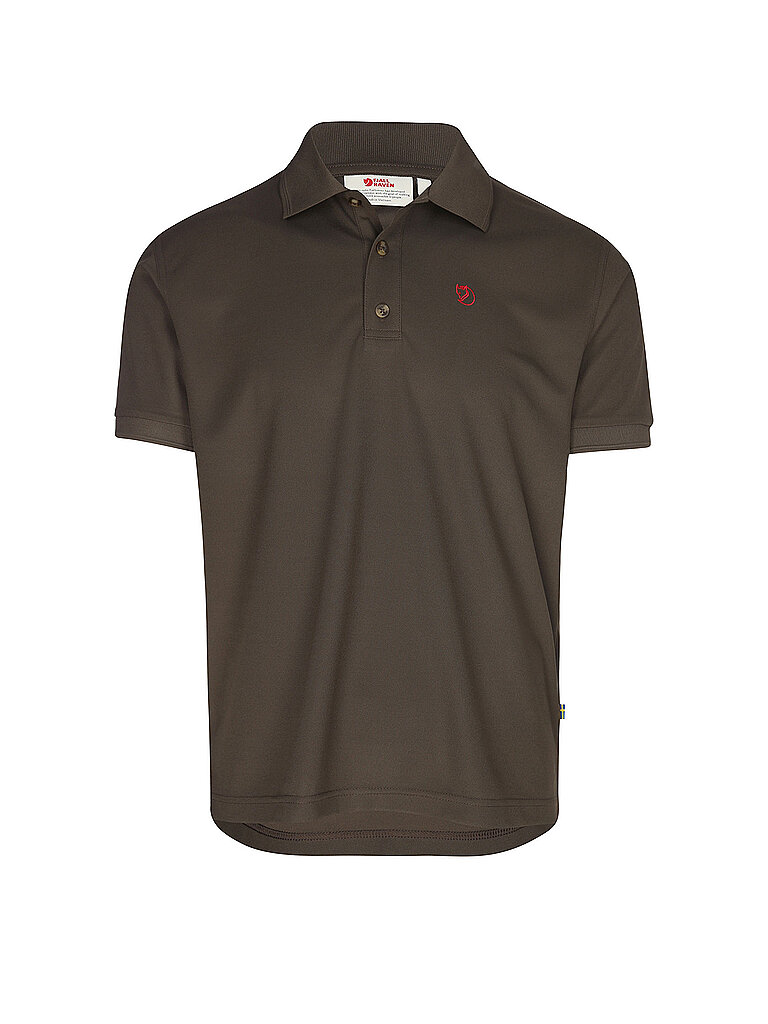 Polo fonctionnel Crowley Piques marron M
