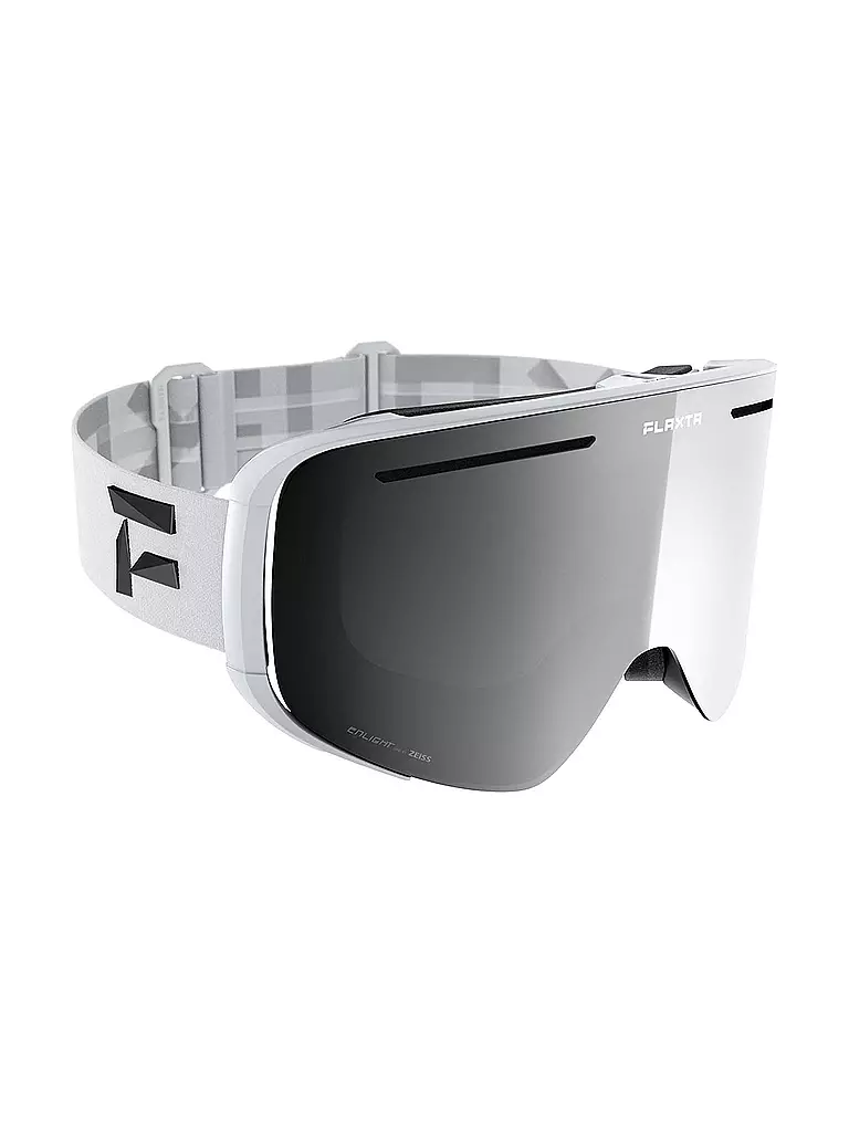 FLAXTA | Masque de ski Plenty | Blanc