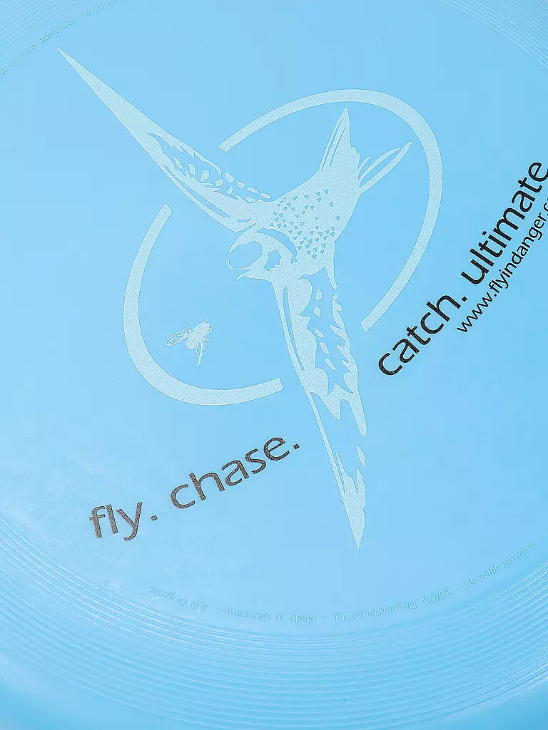 FLY IN DANGER | Disque de sport Frisbee FCC | Bleu clair