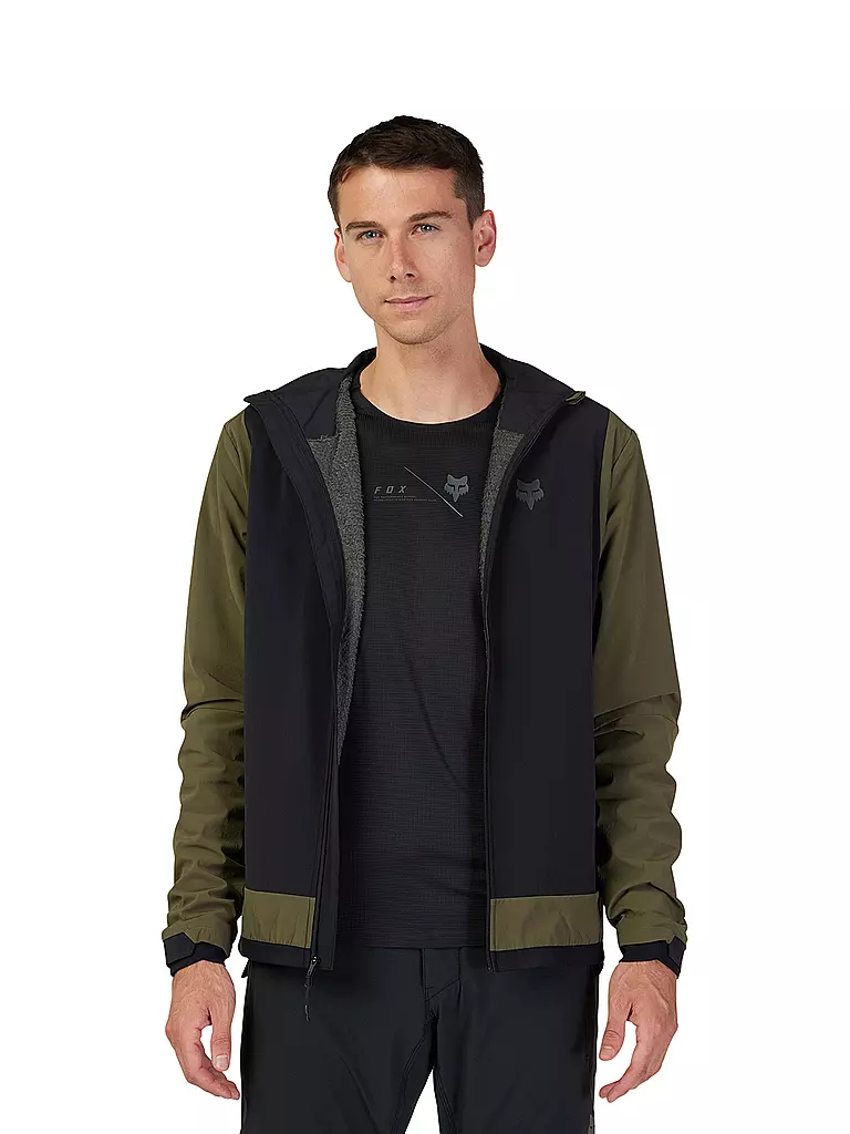 FOX | Herren MTB-Jacke Defend Fire Alpha | Olive