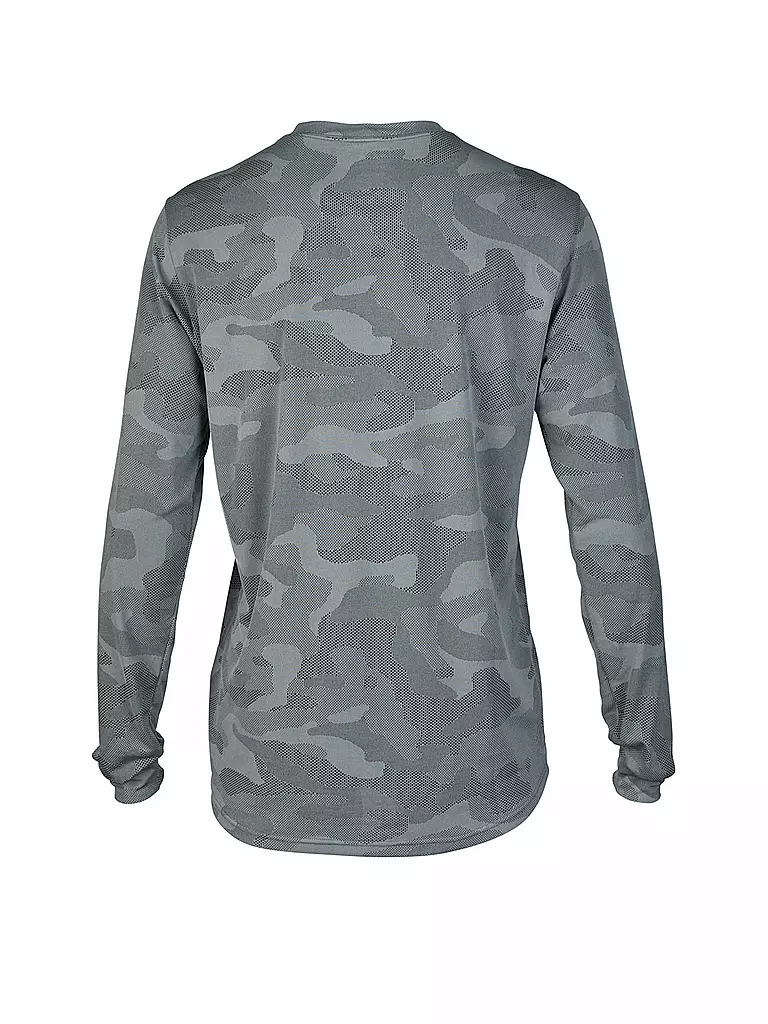 FOX | Herren Radshirt  Langarm-Jersey Ranger TruDri™ | Gris clair