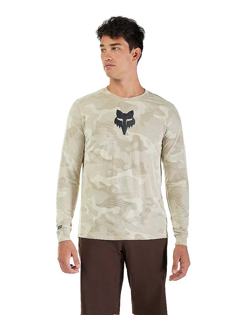 FOX | Maillot de cyclisme à manches longues pour homme Ranger TruDri™ | Beige