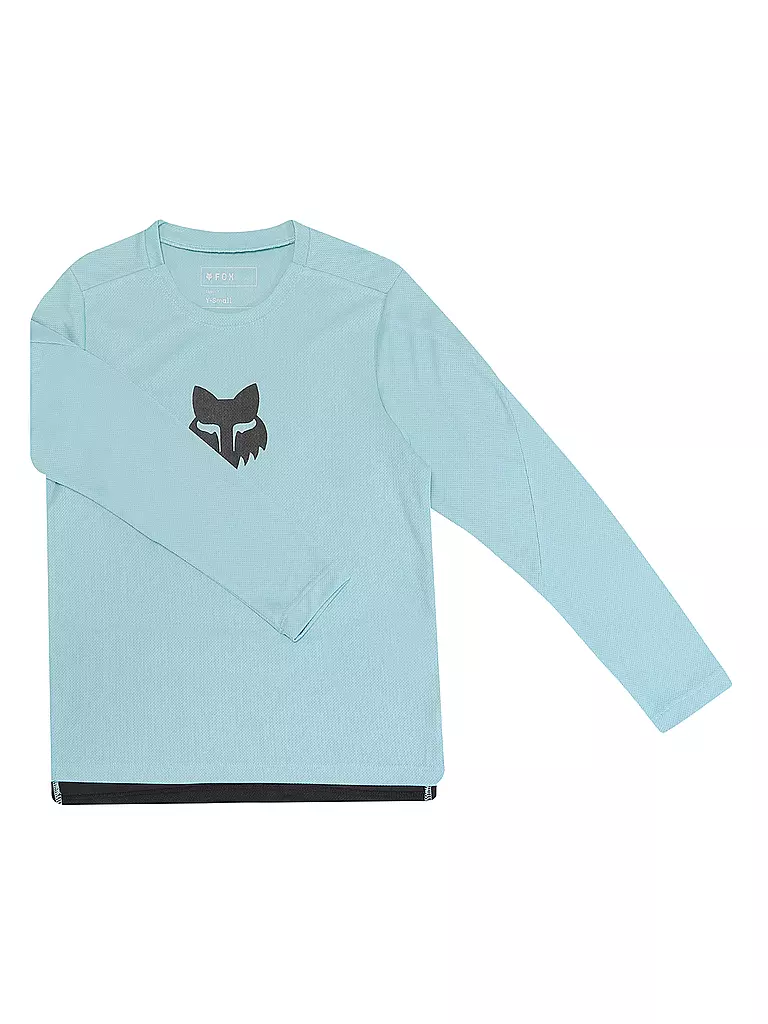 FOX | Maillot de cyclisme enfant Ranger Head | Bleu clair