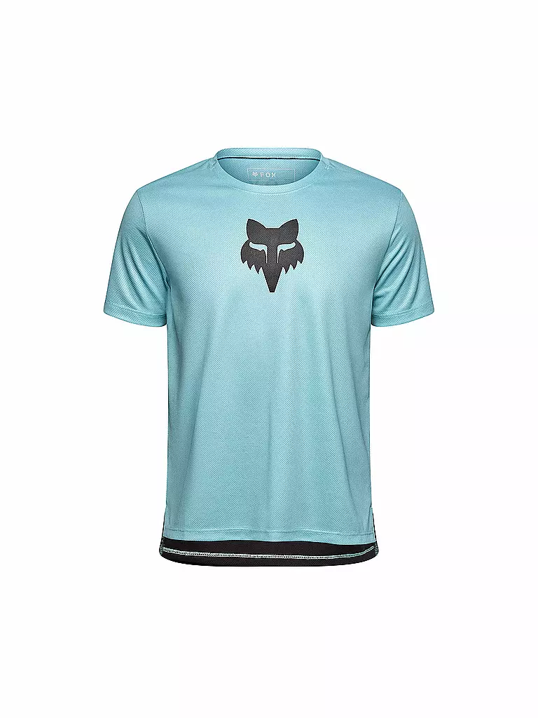 FOX | Maillot de cyclisme enfant Ranger Head | Bleu clair