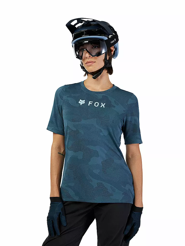 FOX | Maillot de cyclisme femme Range Tru Dri | Bleu foncé