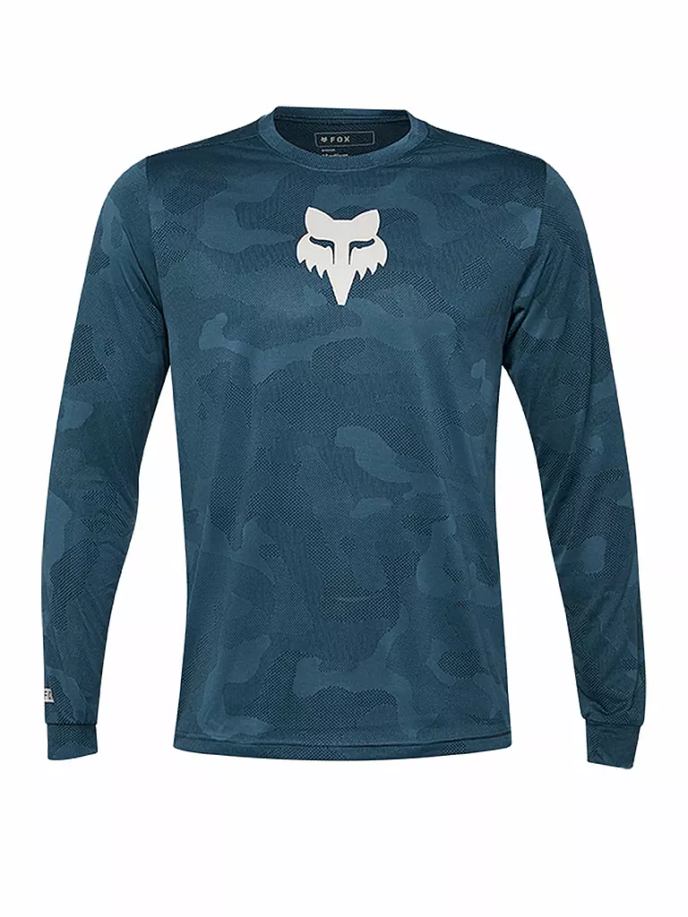 FOX | Maillot de cyclisme homme à manches longues Ranger TruDri™ | Bleu foncé