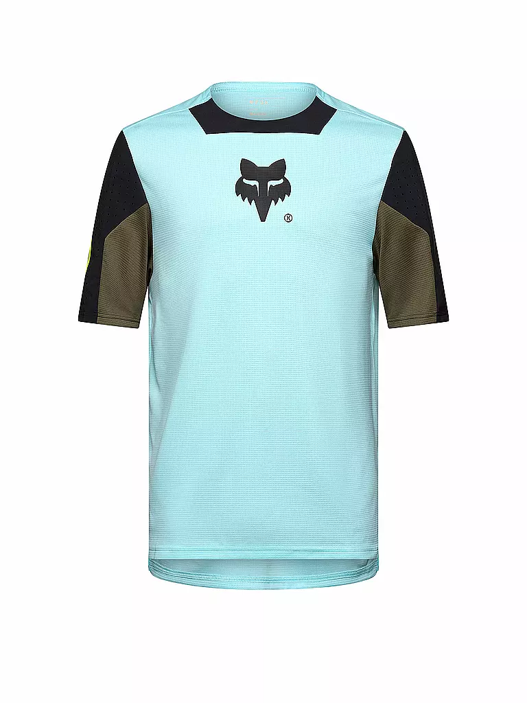 FOX | Maillot de cyclisme homme Defend Elevated | Bleu clair
