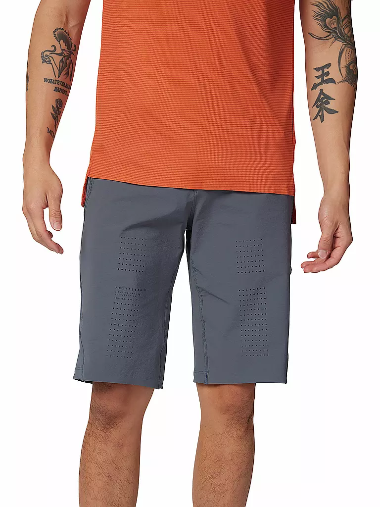 FOX | Short de vélo Flexair pour hommes | Gris