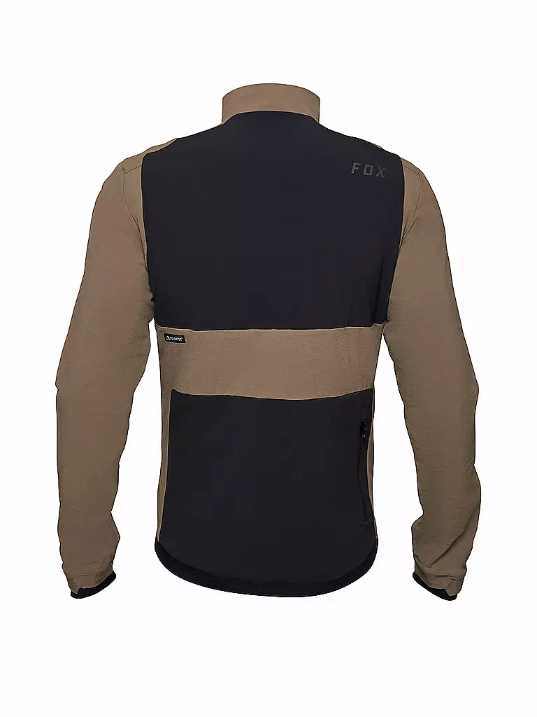 FOX | Veste de cyclisme d'hiver pour homme Defend Fire Alpha® | Marron clair